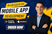 build mobile app development android, ios app development, flutter app developer