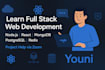 teach and guide you in nodejs react mongodb postgresql and redis