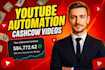 create faceless youtube automation videos with script, voice over and editing