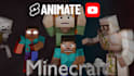 minecraft animation for your social media