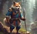 draw anime art style furry character