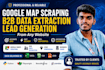 google map scraping, b2b data extraction,lead generation