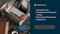 retype your scanned or handwritten documents