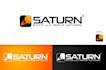 make an modern high quality saturn logo