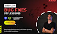 fix webflow bugs, fix webflow issues and style issues, ecommerce bugs