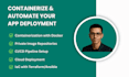 be your devops engineer for docker, ansible, ci cd, AWS and azure