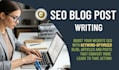 do SEO article writing, blog posts and also ai content writing