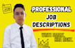 write a custom job description and job ad