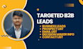 do targeted b2b lead generation with prospect list and verified email list