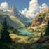 illustrate environments, landscapes, board game, concept art