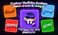 draw unique cartoon avatar, logo, pfp for youtube
