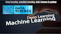 deep learning, machine learning, data science in python