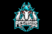 do make pegasus logo design with express delivery