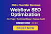 do webflow website SEO optimization for google top rankings