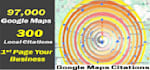 97,000 google maps citations for local SEO and gmb ranking