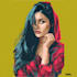 make a vector portrait or illustration