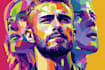 make a beautiful wpap pop art portrait