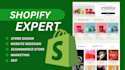 design shopify store, redesign shopify or fix shopify website