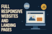 develop websites, landing pages for your brand