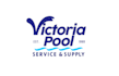 design pool service supply company logo