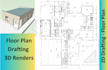draw floor plans and 3d renderings
