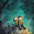 draw children original book cover design