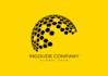 create a modern tech startup app crypto and blockchain logo