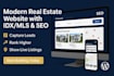 build  a professional optimized real estate website  idx and mls integration
