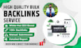 create high quality backlinks in bulk