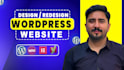 design or redesign a professional wordpress website
