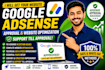 approved your domain by adsense and fix all rejection issues