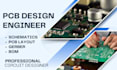 design professional pcb layout and circuit schematics