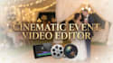 do cinematic wedding and event video editing
