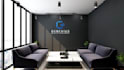 design zoom virtual background, office mockup, custom virtual 3d office in 12hr