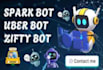 zifty bot, craigslist bot, auto listing bot, uber bot, spark bot