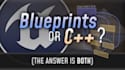 program in unreal engine using cpp or blueprint