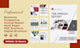 design  company profile, brochure, prospectus, bifold, trifold
