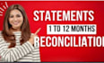 reconcile bank statement PDF to editable format