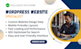 build mobile responsive, ecommerce, educational and online booking, modern site