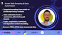 collect leads and business data via scraping and google maps