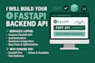 build blazing fast and scalable apps using fastapi and react