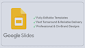 design a clean and editable slide deck template
