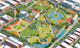 create 2d 3d master plan, urban site, landscape architect, map plan