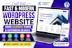 build a fast wordpress website using kadence theme, gutenberg and SEO