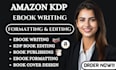 do book formatting, journal formatting , paperback formatting