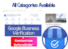 create verified gmb listing, gbp profile, google maps listing, local seo