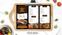design professional creative custom restaurant menu