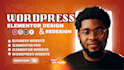 design wordpress website redesign wordpress elementor website