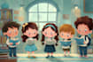 draw children book illustration