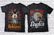 create high quality retro animal t shirt logo design